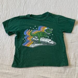 Space Adventure Dino Tee - Green
